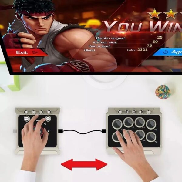 Controle arcade ipega original PG-9221 PS3, PS4, PC, Nintendo Switch, Android - Image 5